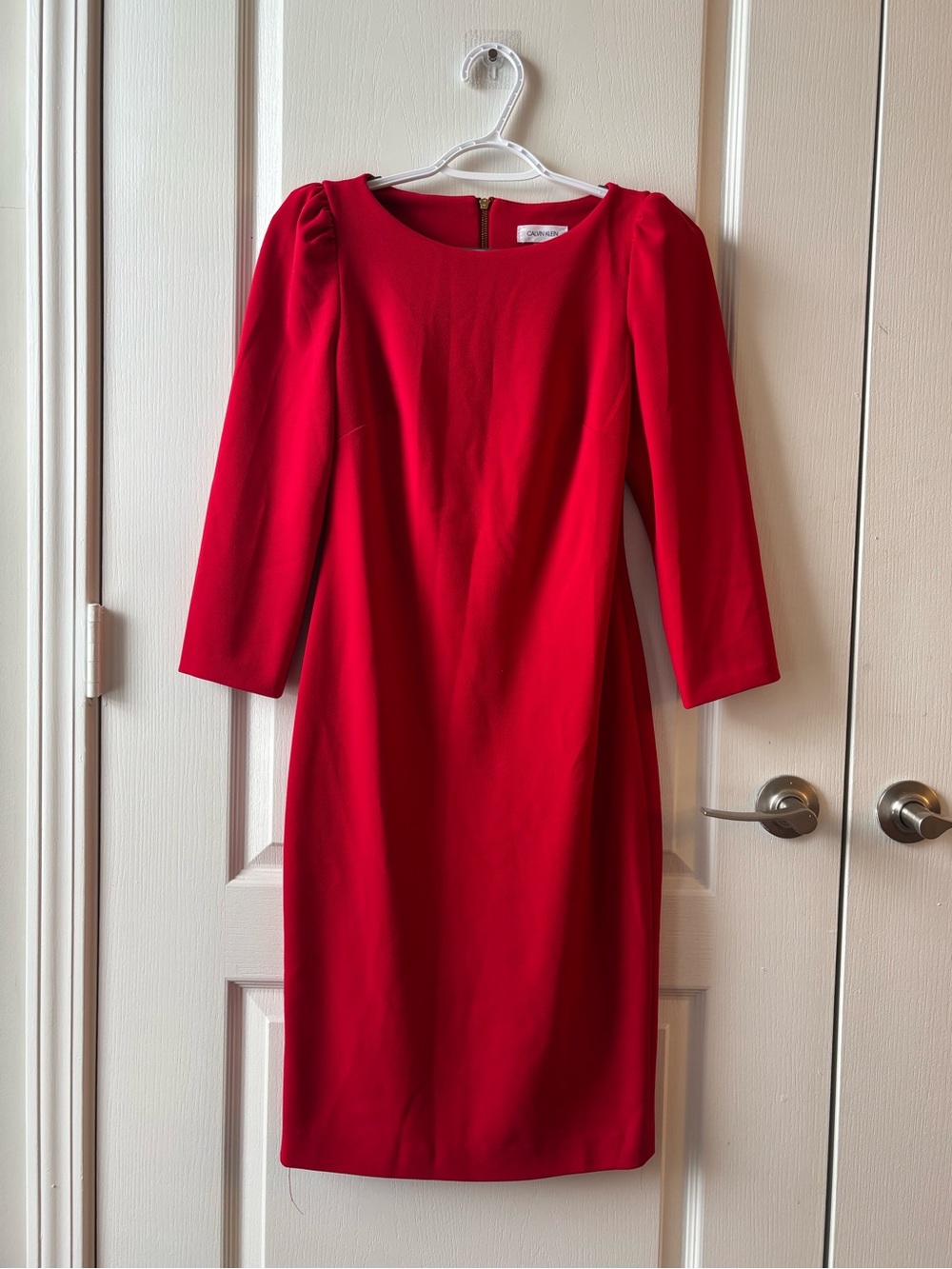 Red Calvin Klein Dress - Midi